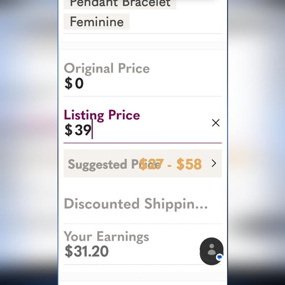 Millefiori Glass dried flower In glass heart pendant On Bracelet - Picture 10 of 10